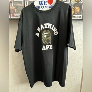 3XL Bape green camo t shirt